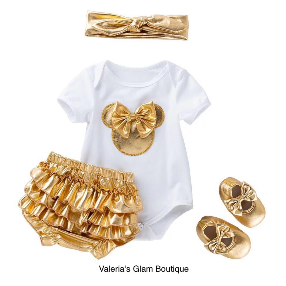Baby Girl romper ruffle